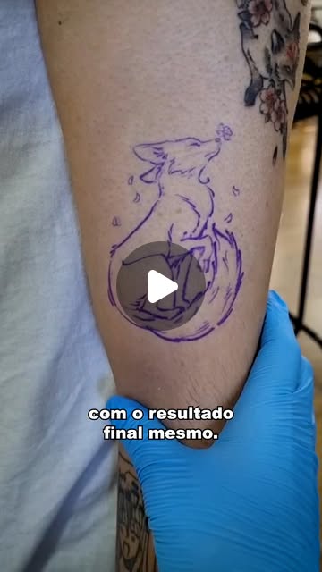 Processo de Tatuagem – Raposa Yae Miko
